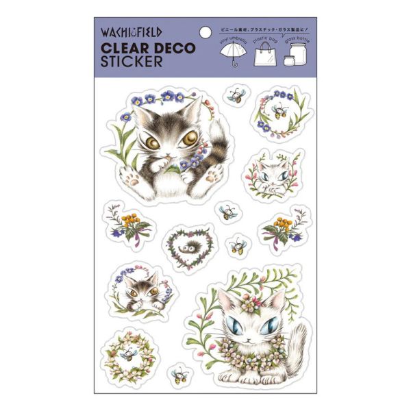 透明裝飾貼紙(防水)-朝露 