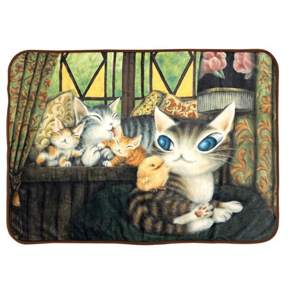 法蘭絨保暖毯-地球小達洋 