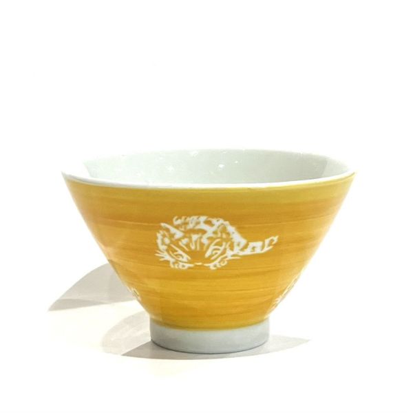 九州波佐見燒飯碗-黃色 