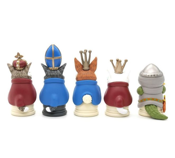 西洋棋立體公仔組(五入) 