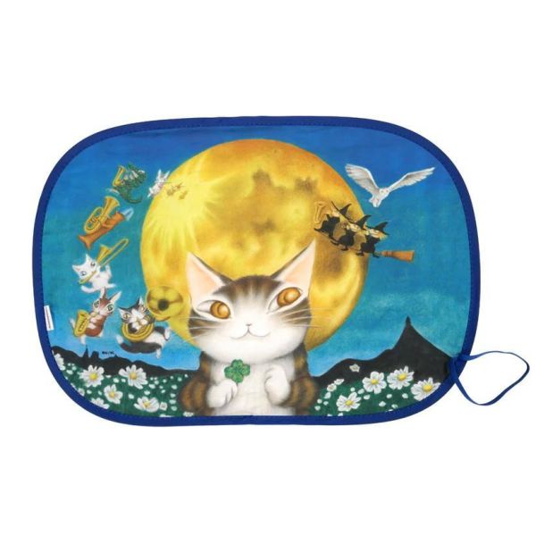 彈出式遮陽板-滿月夜 