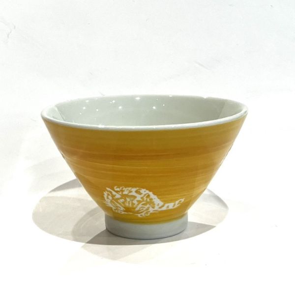 九州波佐見燒飯碗-黃色 