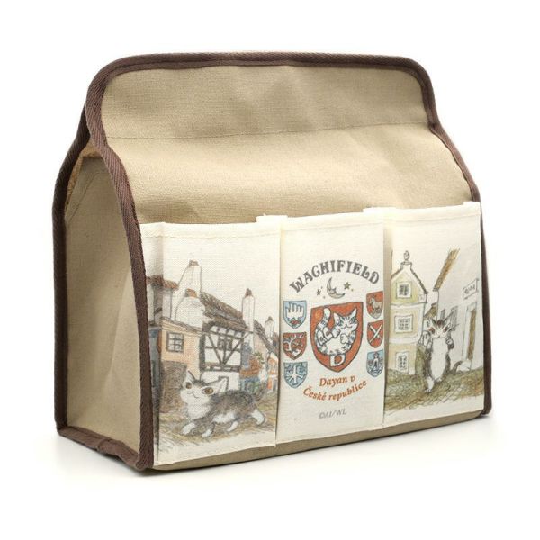 前後口袋面紙套 