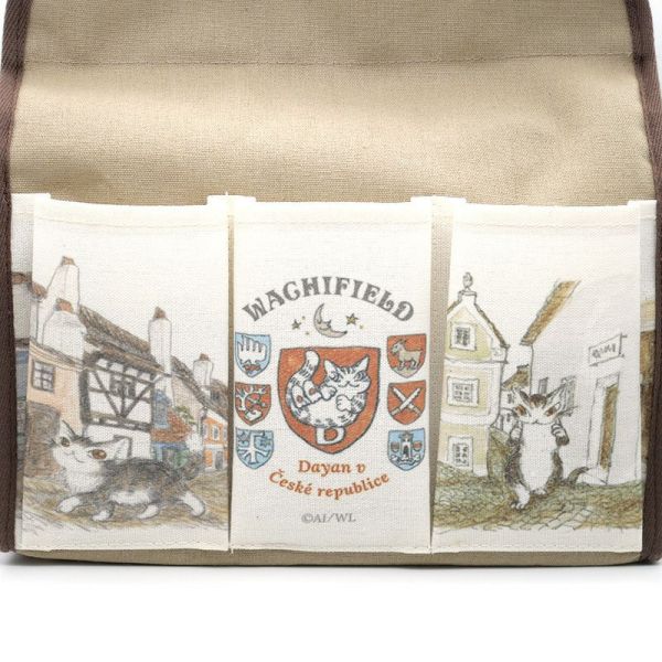 前後口袋面紙套 