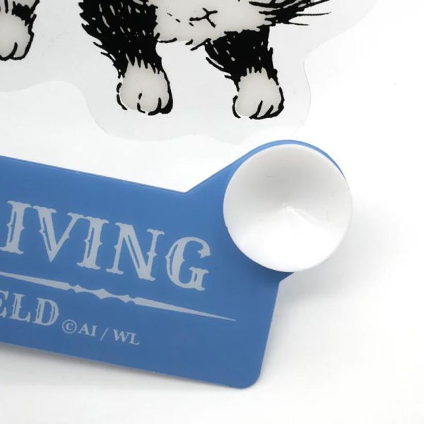 搖擺吸盤安全標示 