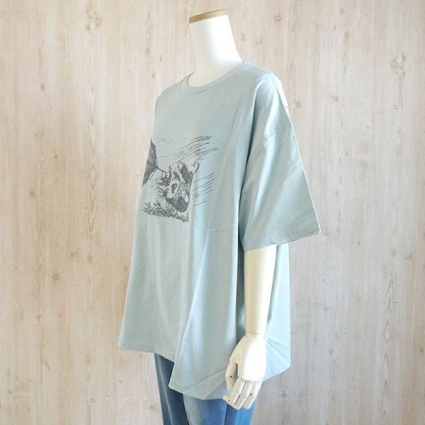 寬鬆T恤-雨傘開花了-F 