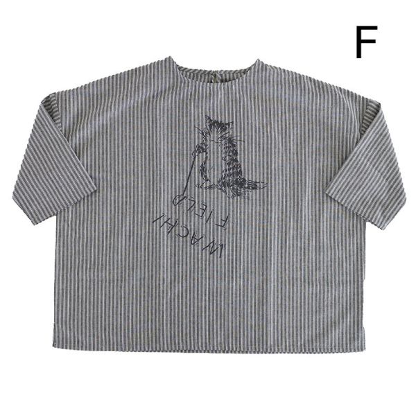 條紋休閒服-砂文字F 