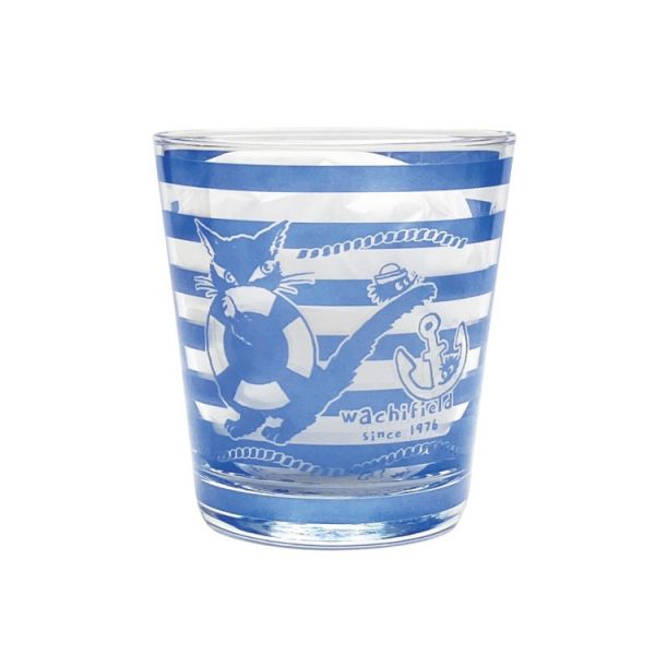 玻璃杯-陽傘(藍) 