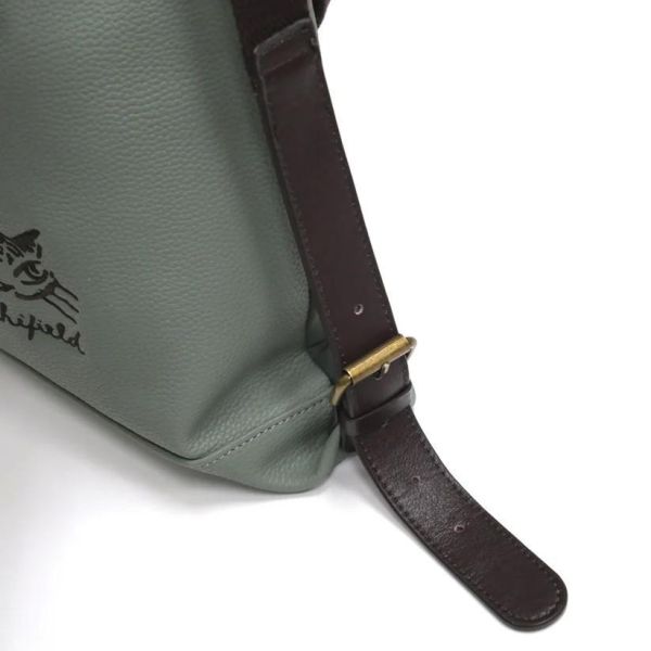 輕量防潑水S皮革2WAY後背包 