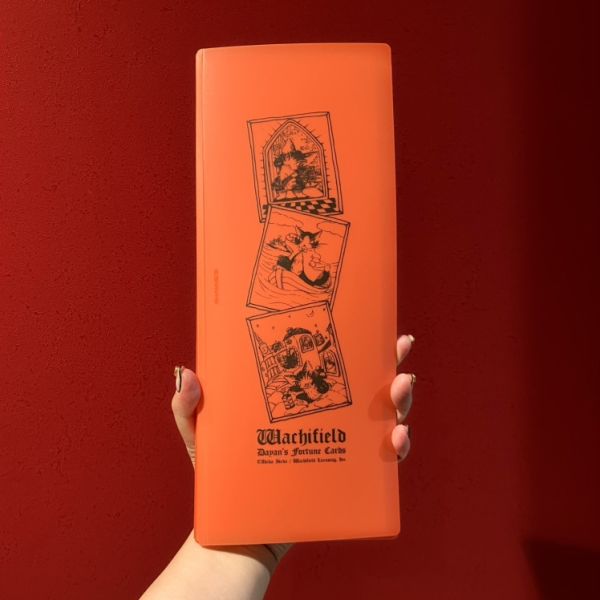 長條型A4檔案夾-橘色 