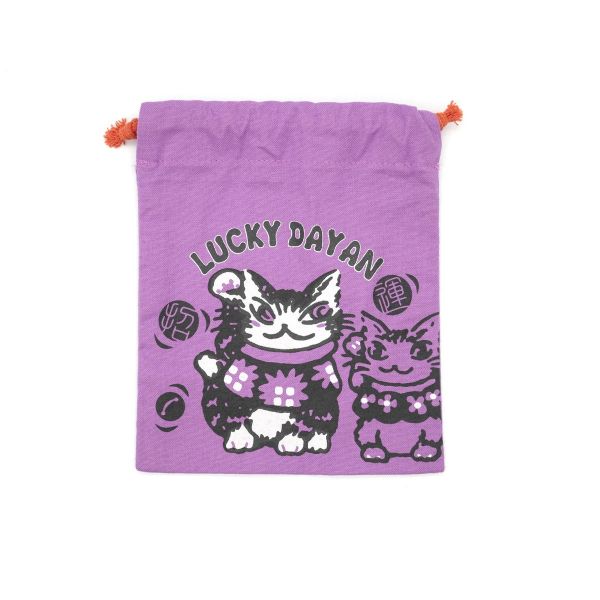 招運束口袋-紫-達洋 