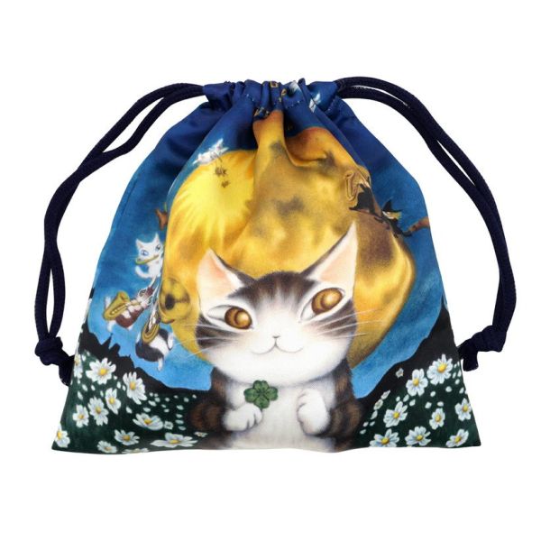 ART束口袋-滿月夜 