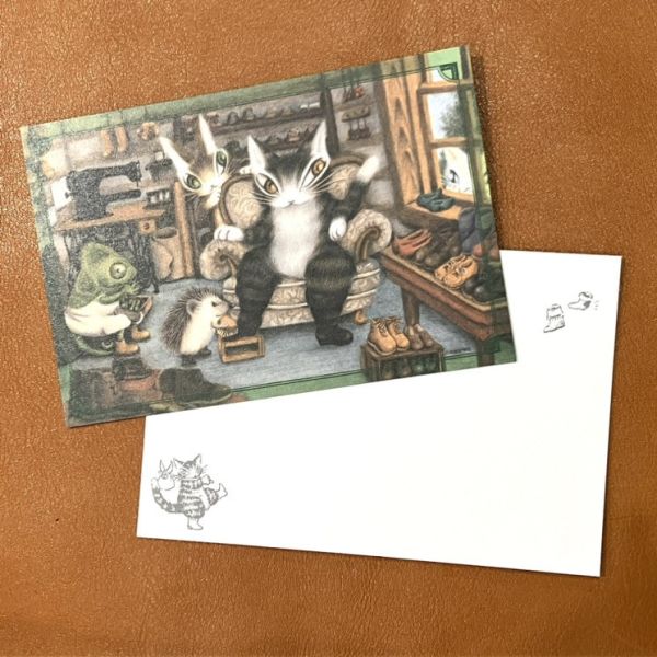 明信片-鞋店 