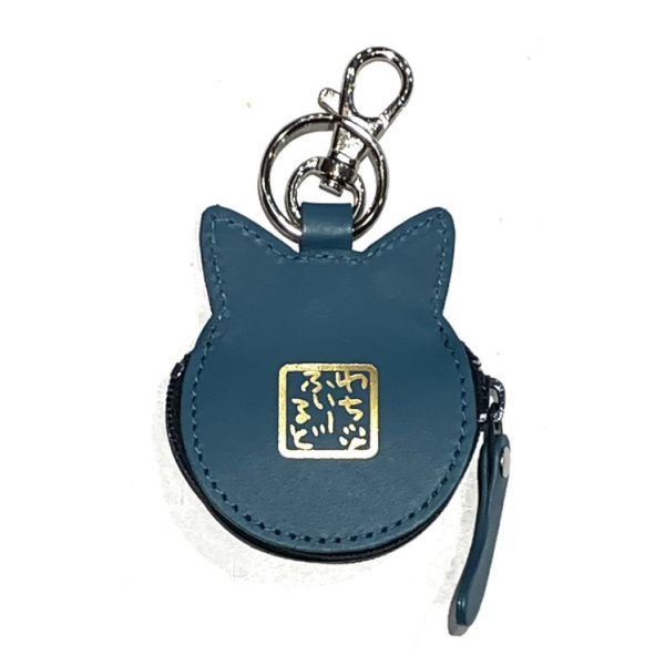 福福-零錢包鑰匙圈-藍 