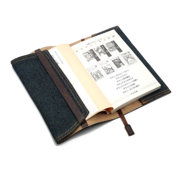 牛仔布書套 