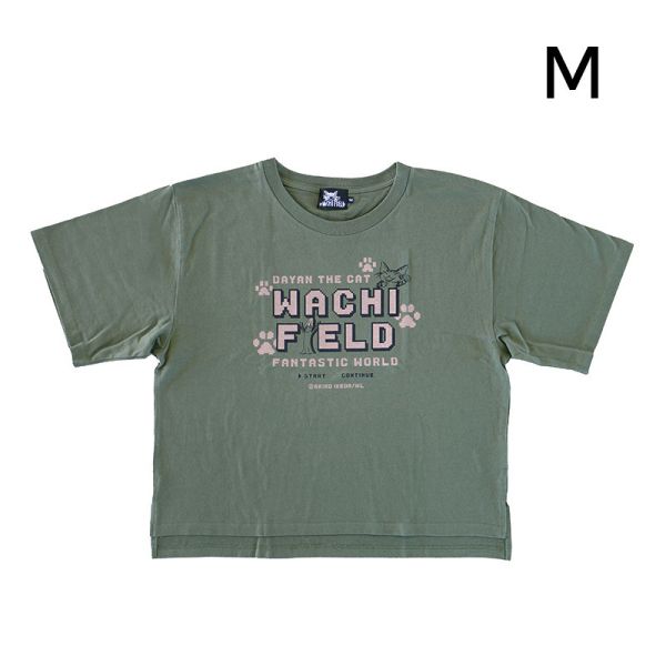 寬版T恤-GAME-卡其-M 