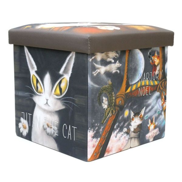 折疉箱椅-肖像畫 