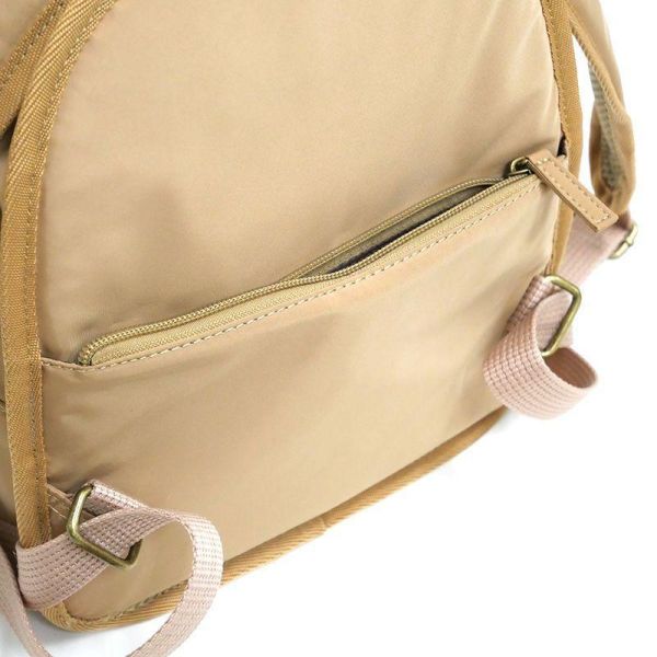 皇冠迷你後背包-棕色 