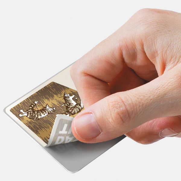 卡片隱私遮蔽貼紙-跑 