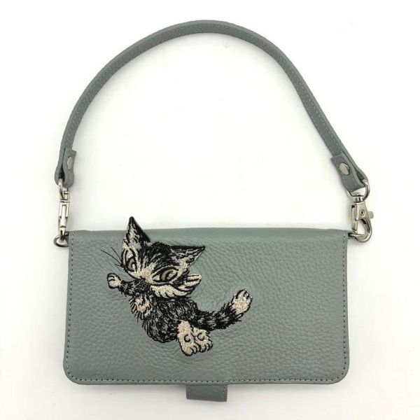 A-BABY刺繡智慧型手機套 