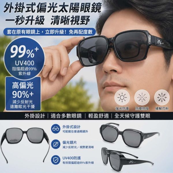 外掛太陽眼鏡 