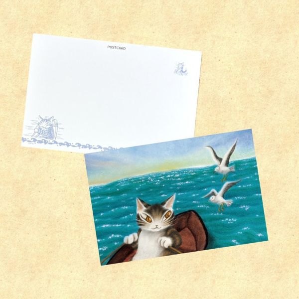 明信片-獨自前往島嶼 