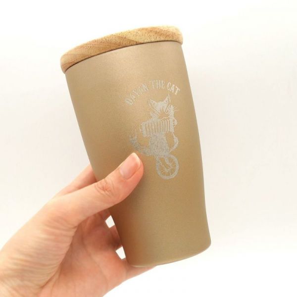 木杯蓋保溫杯 