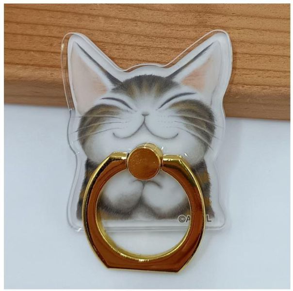 手機指環扣-好運貓 