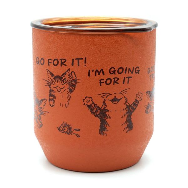 仿陶保溫茶杯-深棕 