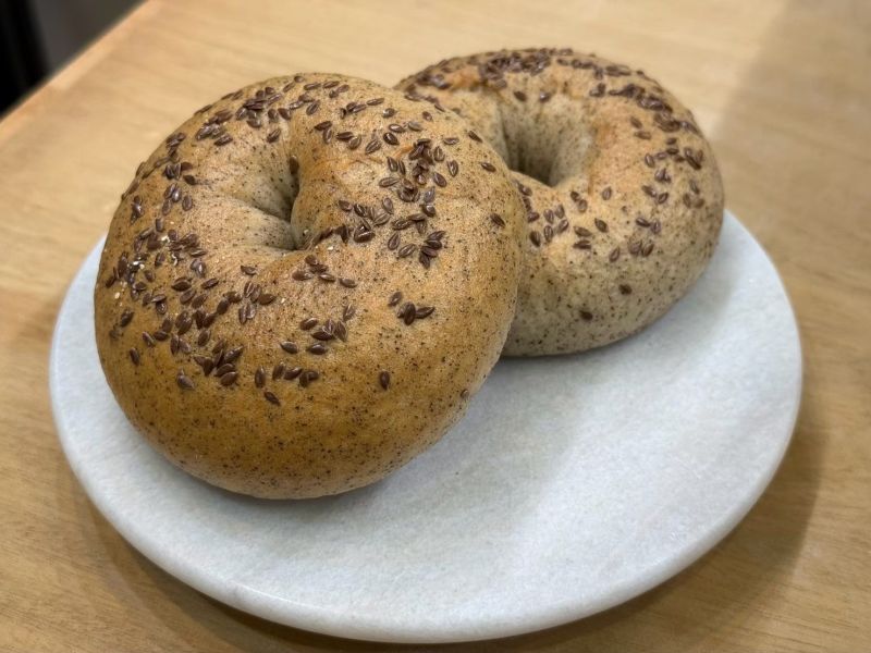 【WUNSCH & Ally Kitchen】Vegan功夫紅茶亞麻仁籽貝果 Vegan功夫紅茶亞麻仁籽貝果