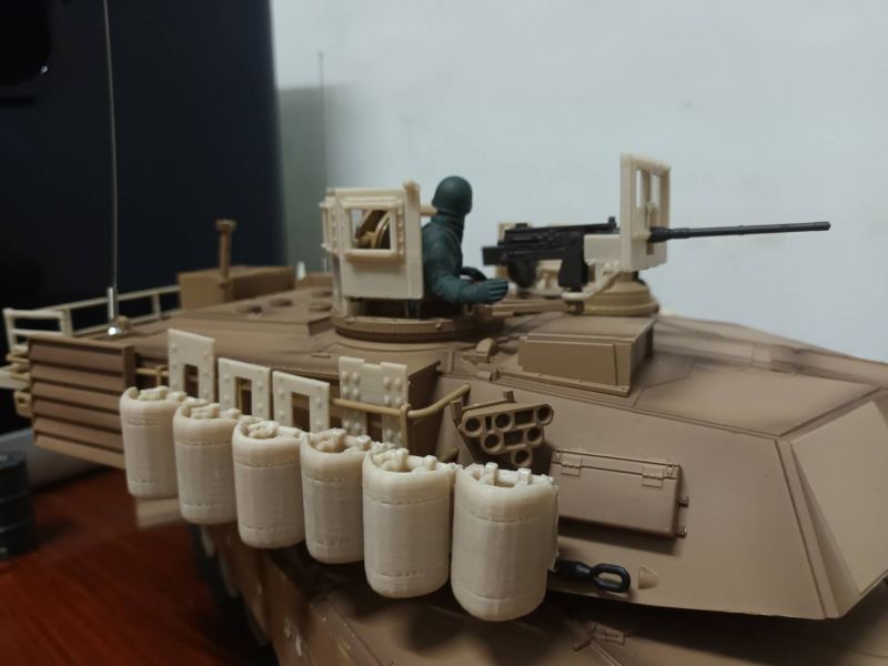 1:16 M1A2 反應裝甲 砲塔組 