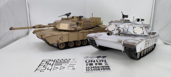 1:16U.S.A M1A2 Abrams RC Main Battle Tank美國M1A2"艾布拉姆斯"遙控主戰坦克-基礎版Original 