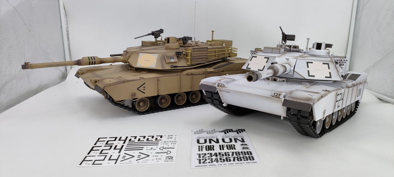 1:16U.S.A M1A2 Abrams RC Main Battle Tank美國M1A2"艾布拉姆斯"遙控主戰坦克-升級版Original 