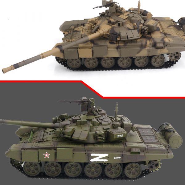 1:16Russian T-90 RC Main Battle Tank俄羅斯T-90遙控坦克-基礎版Original 