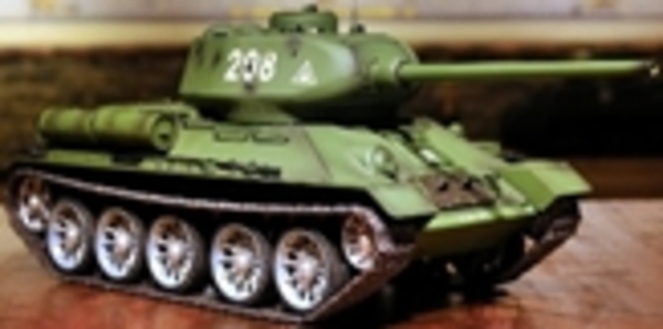 1:16Soviet Union T-34/85 RC Medium tank蘇聯T-34/85遙控中型坦克-基礎版Original 