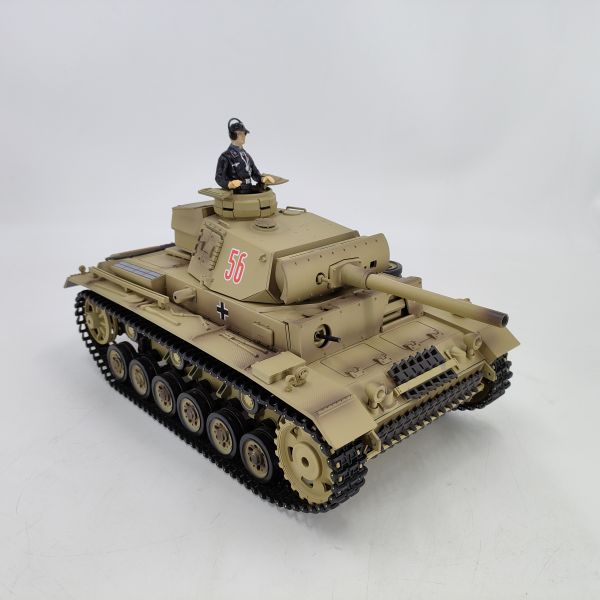 1:16German Panzer III type L RC Midium Tank 德國III號L型遙控中型坦克-基礎版Original 