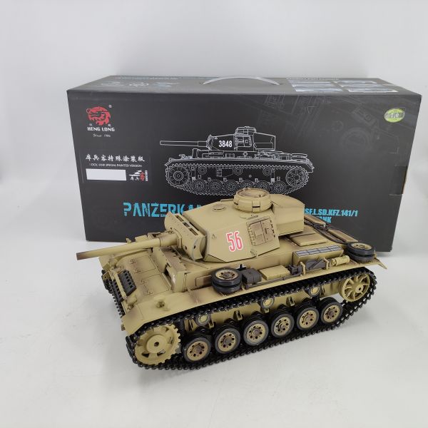 1:16German Panzer III type L RC Midium Tank 德國III號L型遙控中型坦克-基礎版Original 