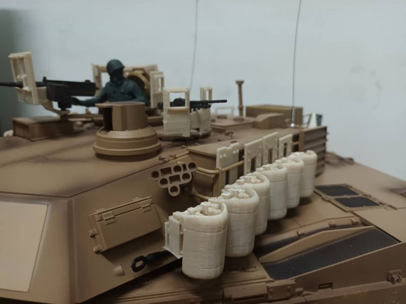 1:16 M1A2 反應裝甲 TUSK II型 