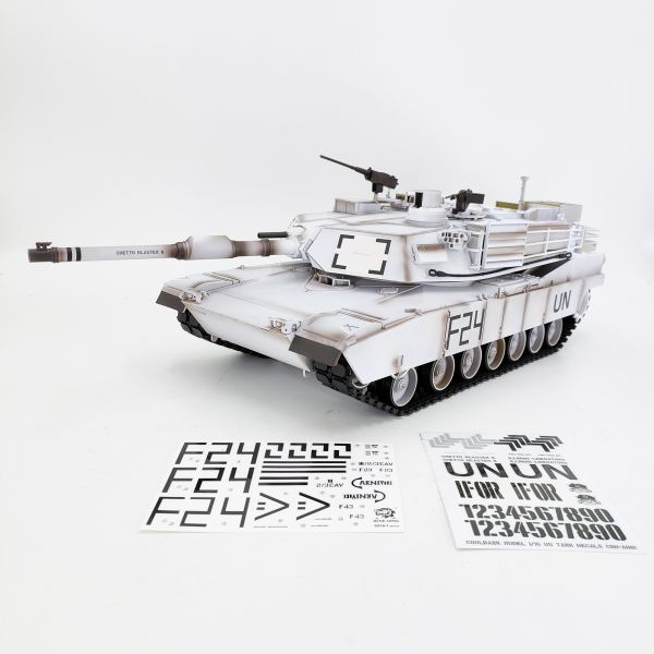 1:16U.S.A M1A2 Abrams RC Main Battle Tank美國M1A2"艾布拉姆斯"遙控主戰坦克-基礎版Original 