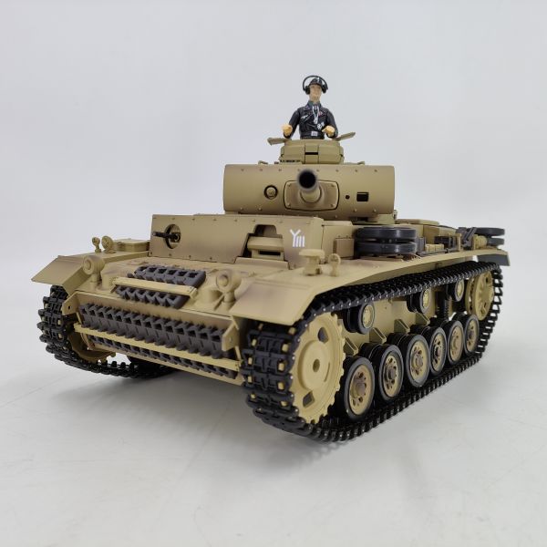 1:16German Panzer III type L RC Midium Tank 德國III號L型遙控中型坦克-基礎版Original 