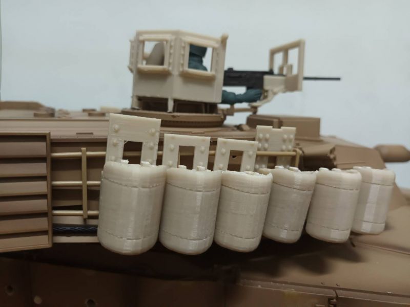 1:16 M1A2 反應裝甲 砲塔組 