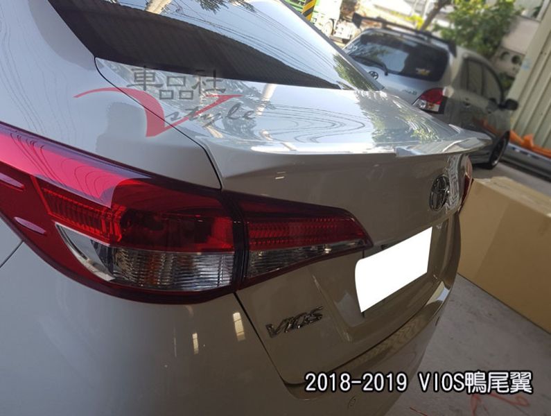 【車品社空力】18-20年 VIOS 小尾翼  鴨尾 (原廠色烤漆) 不含運 