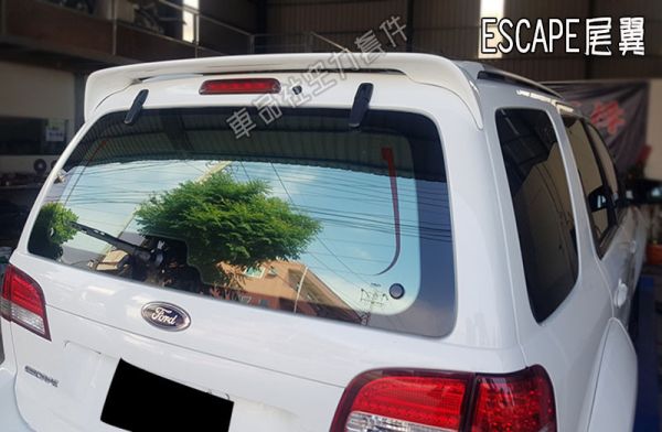【車品社空力 】04 05 06 07 08 09 FORD ESCAPE 原廠型尾翼 素材品 (不含運) 