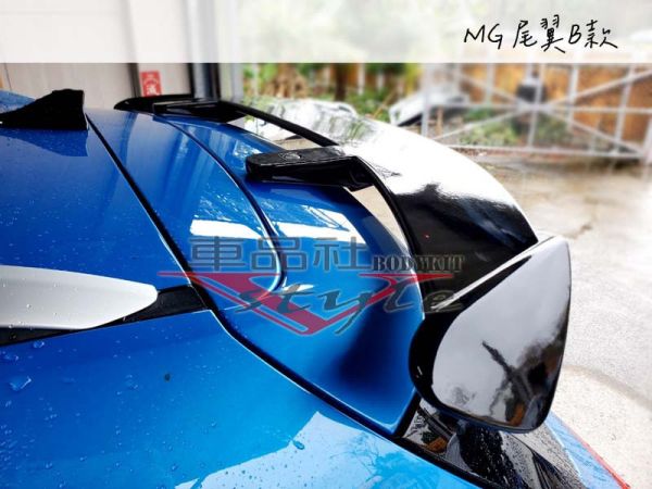 【車品社空力】通用尾翼A款 質感亮黑烤漆 