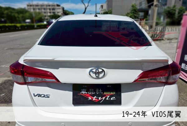 【車品社空力】18-20年 VIOS 小尾翼  鴨尾 (原廠色烤漆) 不含運 