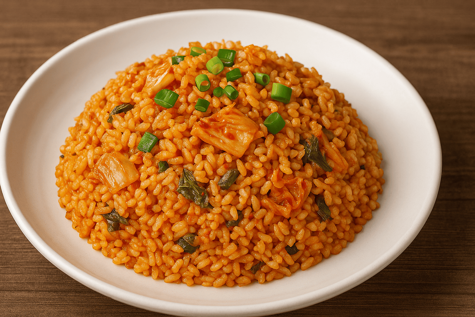 泡菜糙米炒飯