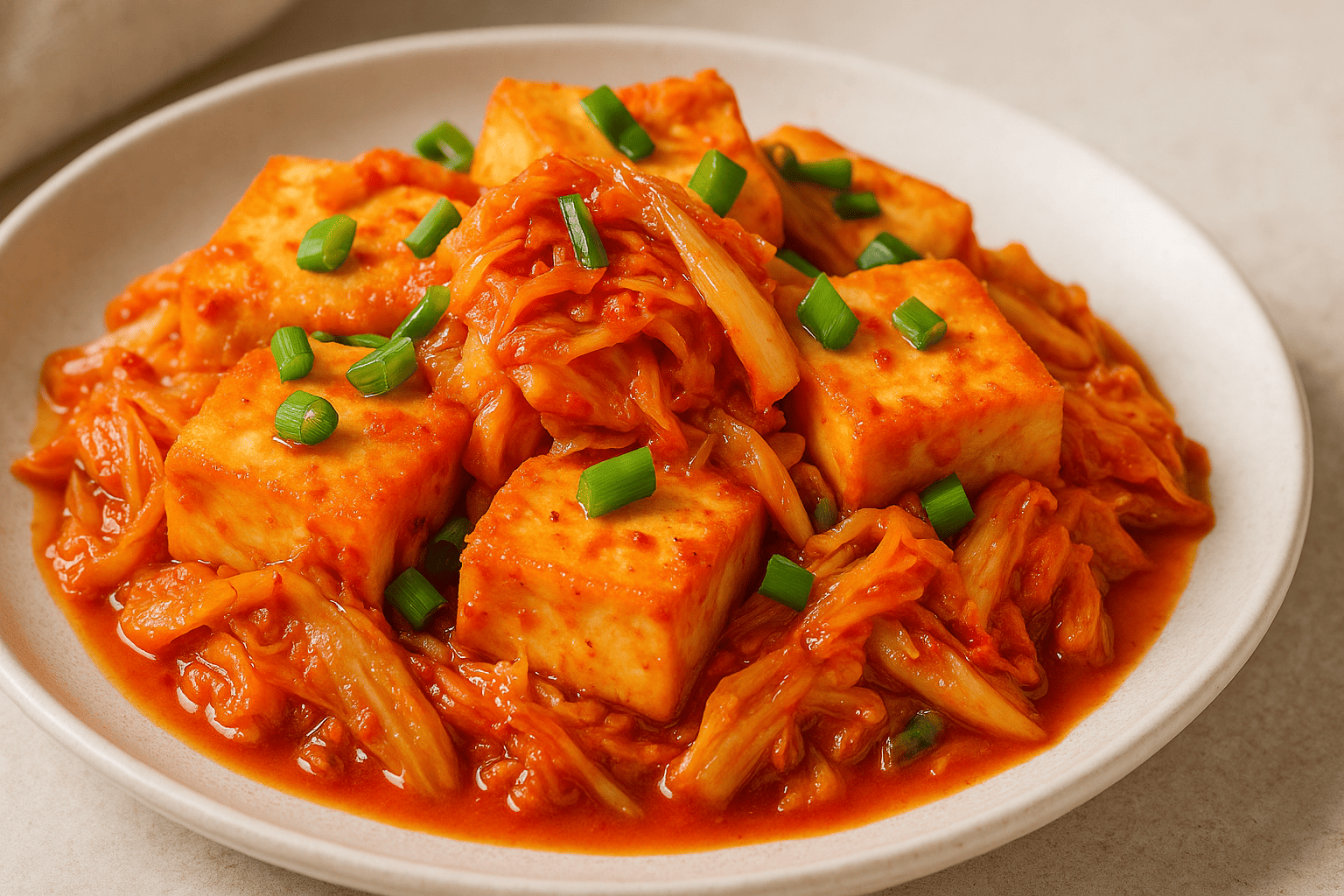 韓式泡菜炒豆腐