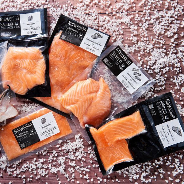 ★挪威頂級無皮鮭魚菲力條(250g) 鮭魚條,挪威鮭魚菲力條,72有鮭魚