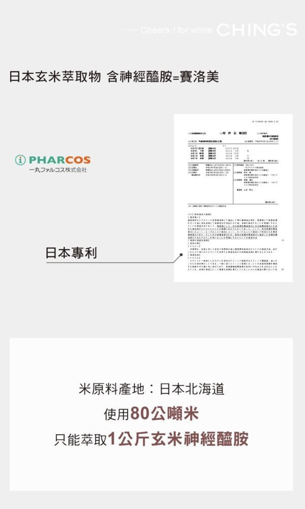 買三送一！ CHING'S極光膠囊 Cheers! for white 