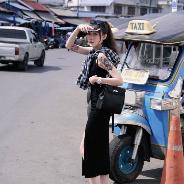 iNINE[Dec限定]正韓後背鎖扣包 